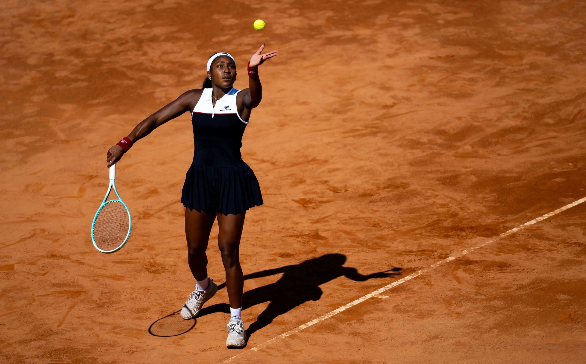 Gauff at the Internazionali BNL D'Italia (Image Source: Getty)